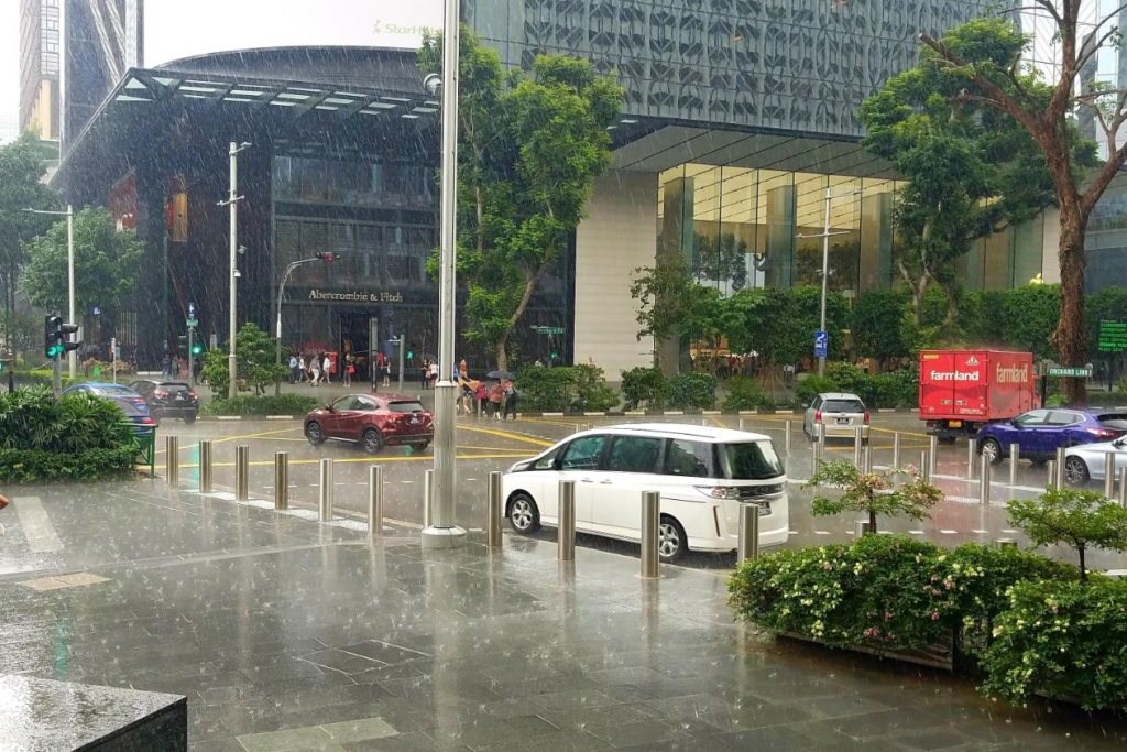 Singapore Raining